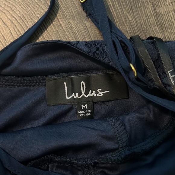 Flirting with Desire Navy Blue Lace Bodycon Dress
Lulus - Picture 5 of 5